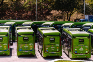 veiculos elétricos onibus sp