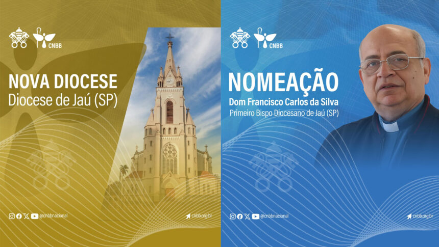 Papa Francisco cria nova diocese em Jaú, São Paulo, e nomeia primeiro bispo