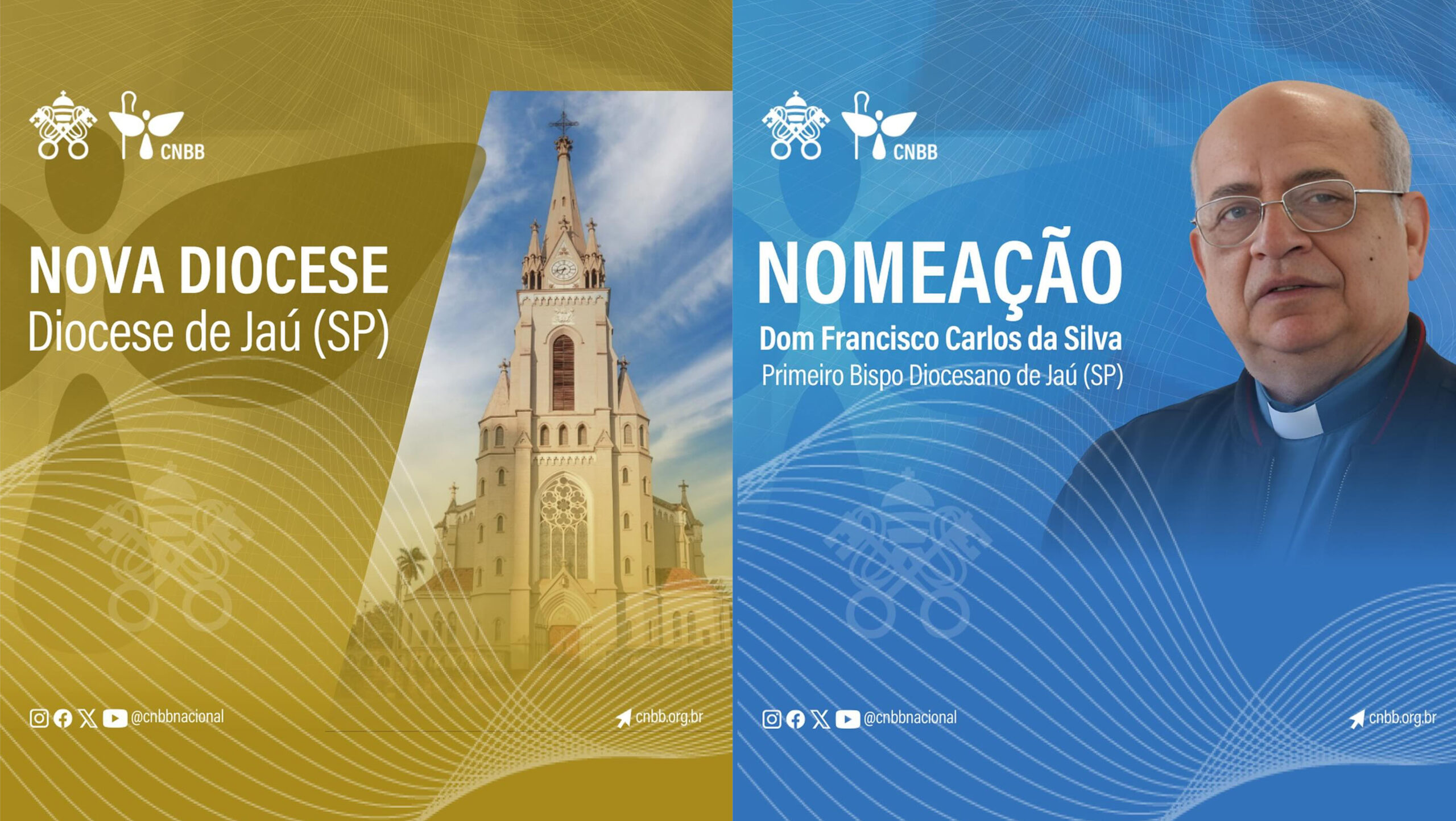 Papa Francisco cria nova diocese em Jaú, São Paulo, e nomeia primeiro bispo
