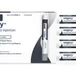 Wegovy, remédio para perda de peso. — Foto: Novo Nordisk