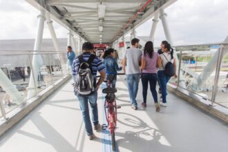 Transportes metropolitanos oferecem opções para combinar trajeto com a bicicleta. Foto Divulgação/Governo de SP