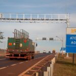 foto rodovia pedagio caminhao balança