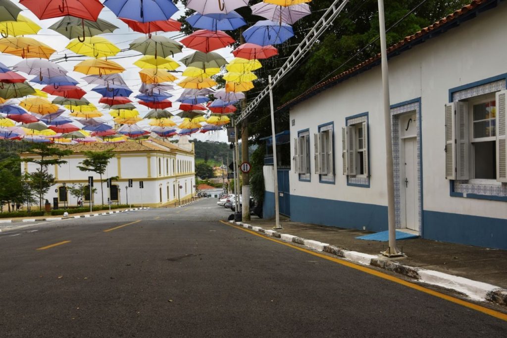 Centro Histórico de Santana de Parnaíba tem mais de 200 casarões dos séculos XVII ao XIX. Foto: Secretaria de Turismo e Viagens