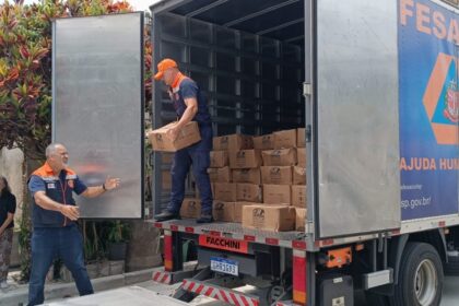 Moradores da Zona Sul da capital paulista receberam ajuda humanitária da Defesa Civil Estadual. Foto: Divulgação/Governo de SP