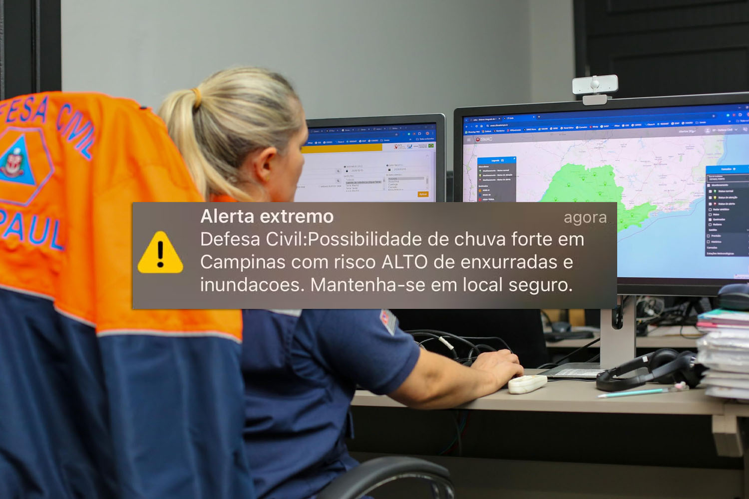 mensagem alerta defesa civil sp