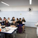 prova paulista alunos sala de aula professor