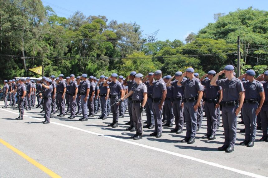 Aprovados devem iniciar no próximo ano graduação e bacharelado em Ciências Policiais de Segurança e Ordem Pública na Academia de Polícia Militar do Barro Branco. Foto: Governo de SP