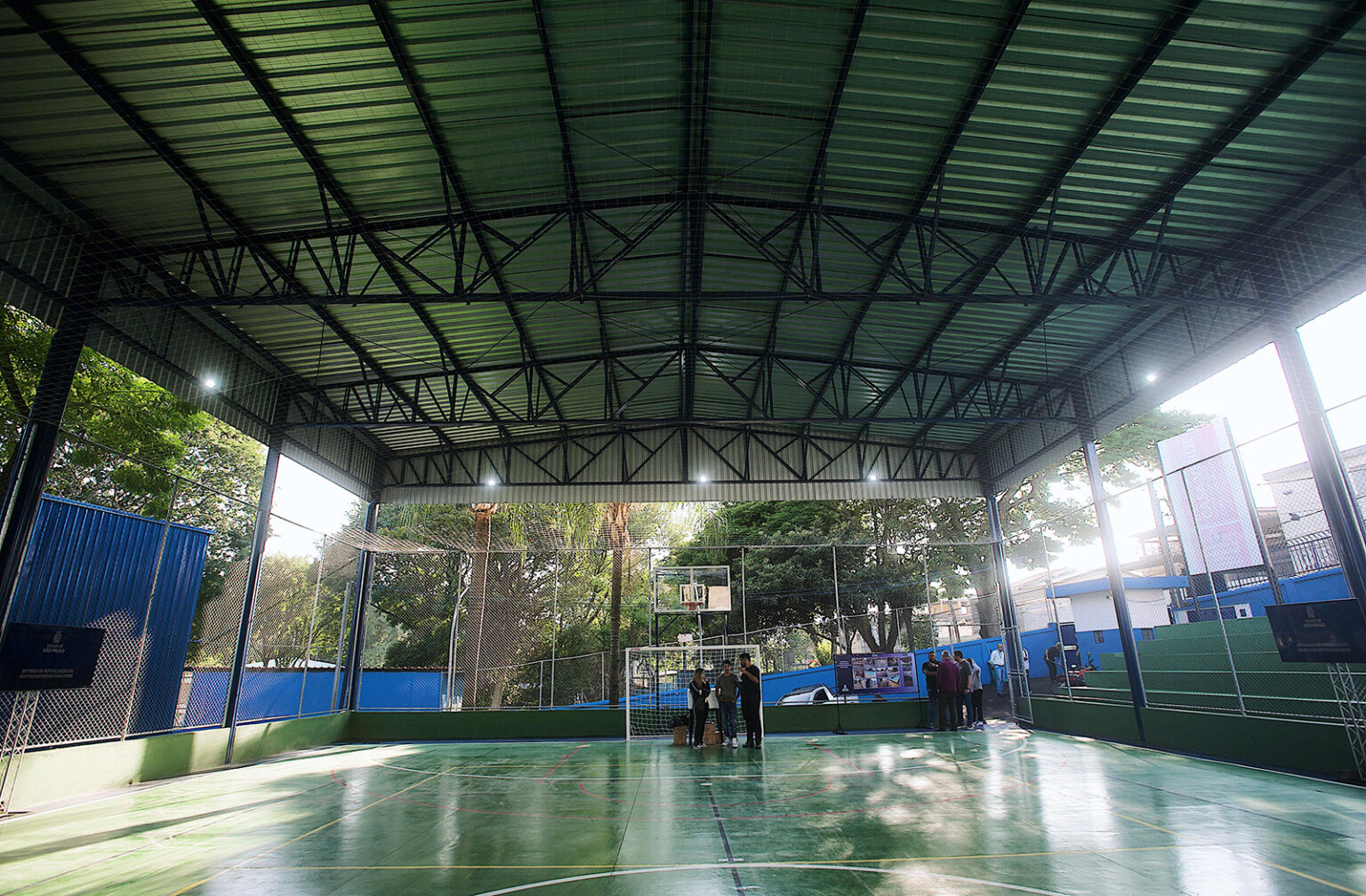 revitalização do centro esportivo casa verde 11