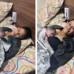 policial bebe nasceu