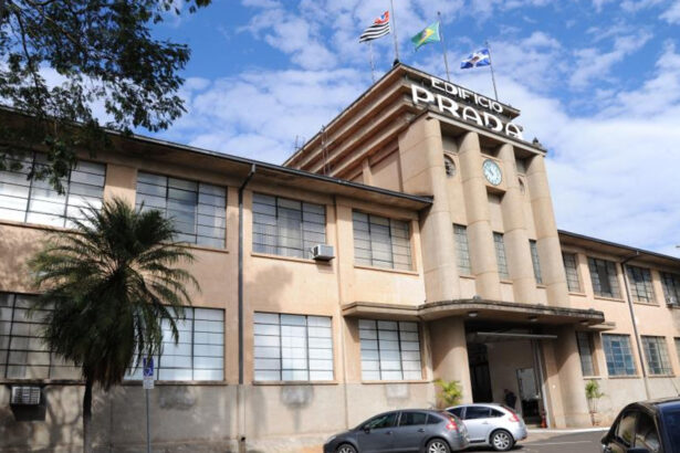 Sede da Prefeitura de Limeira, no Edifício Prada