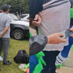Suspeito é abordado por policiais após furto de celulares durante bloco de Carnaval no Ibirapuera